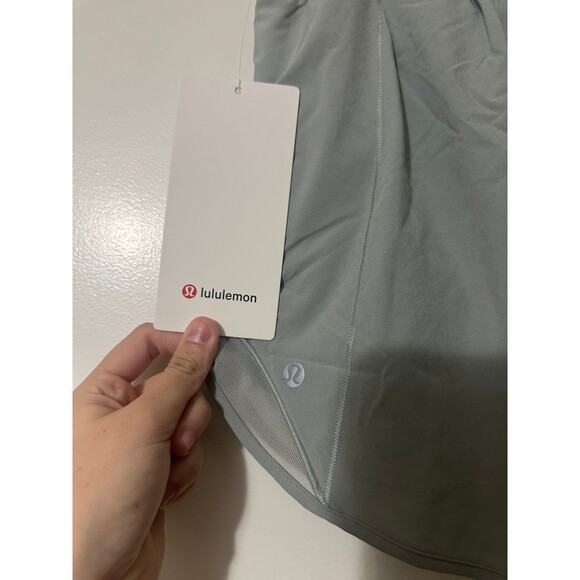 NWT Lululemon Hotty Hot High-Rise Lined Short 4" Jade Green Women’s Size 10 - Picture 9 of 11